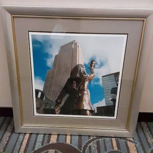 lot 985 image: Marys Toss Framed Wall Art