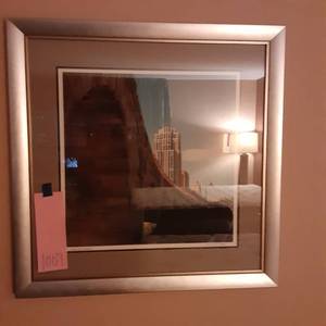 lot 1007 image: Sweeping Arches Framed Wall Art