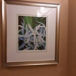 lot 1024 image: Into the Blue Framed Wall Art
