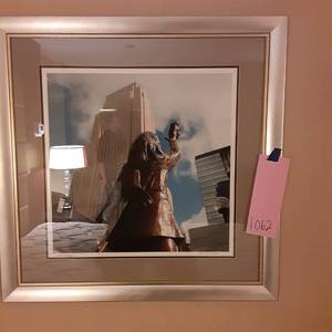 lot 1062 image: Marys Toss Framed Wall Art