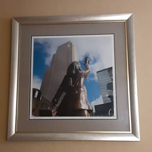 lot 511 image: Local Marys Toss Framed Wall Art