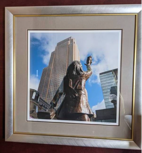 lot 705 image: Marys Toss Framed Wall Art