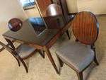 Set of (4) Dining Chairs and Table