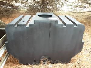 Large Plastic Liquid Holding Tank 64x31x45