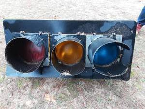Vintage Stop Light 51x24