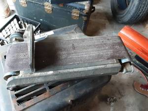 Vintage Powr-Kraft (Cast Iron Frame) Belt Sander