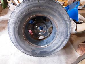 New Bridgestone Tire Dueler AT P20575R16 With Rim