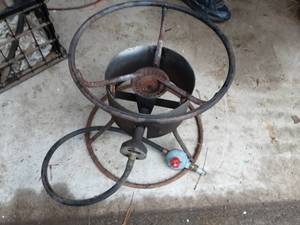 Propane Burner With Regulator