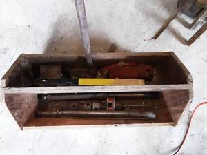 Ridgid Hand Pipe Threader With Die Heads, Reamer, 2-Pulleys With Tool Box