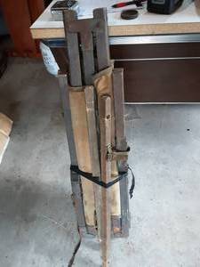 Vintage Army Cot In Good Working Condition