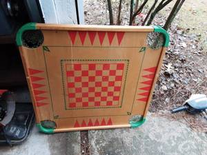 Vintage Carom Game Board