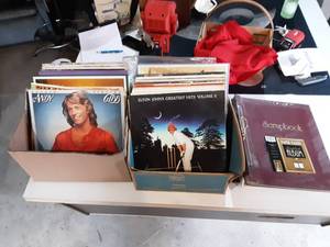 2-Boxes Of Record Albums (Approximately 40)
