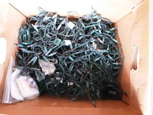 Box Lot Assorted Mini Light Strings (Color & Clear)