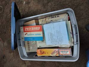 Vintage Games (See List) Includes Tote