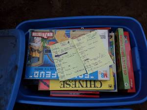 Vintage Games (See List) Includes Tote