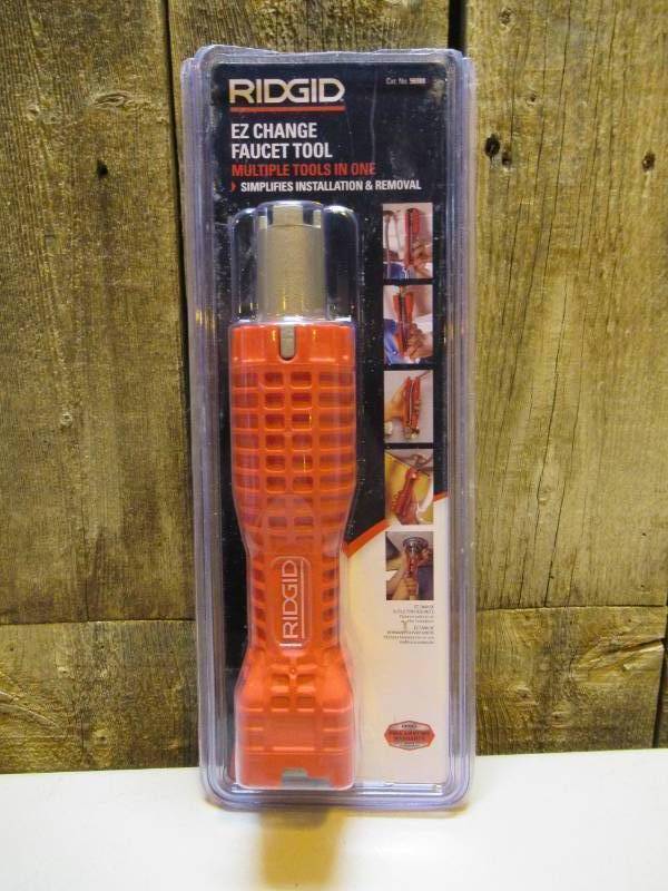 lot 87 image: RIDGID EZ Change Faucet Tool