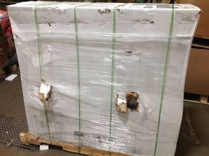 32,000 BTU 46 in. Full Size Ventless Propane Gas Fireplace in Heritage customer returned