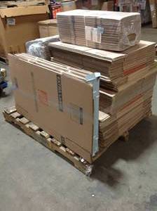Lot of assorted moving boxes varios sizes no used