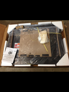 Fenwick Large Glass Fireplace Doors open box
