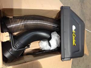 Original Equipment 42 in. and 46 in. Double Bagger for XT1 and XT2 Series Riding Lawn Mowers (2015 and After) like new customer returned