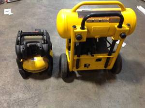 Lot of assorted  Portable Electric Air Compressor for parts or repair