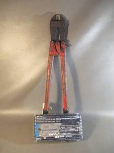 lot 34 image: Red Handle Bolt Cutters and Project Pro Socket Set