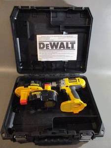 lot 37 image: Dewalt Drill and Case