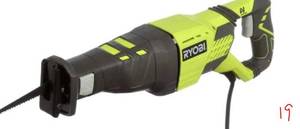 RYOBI 12 Amp Corded Reciprocating Saw
