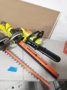 LOT OF RYOBI TOOLS FOR PARTS OR REPAIR