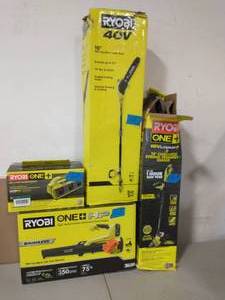 LOT OF RYOBI TOOLS