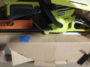 RYOBI 40V 24 in. Cordless Battery Hedge Trimmer with 2.0 Ah Battery and Charger