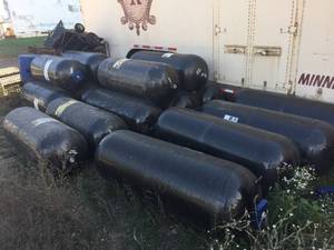 12 CNG Natural Gas Cylinder Tanks