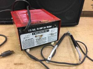 3 Welders in 1, 115V-70AMP Arc Welder
