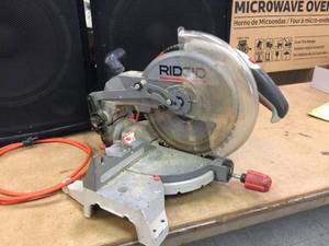 Ridgid 10 Compount Miter Saw