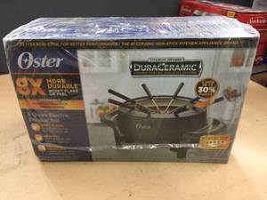 Oster Dura Ceramic 3 Qt Fondue Pot