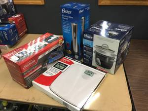 Home Small Appliance Group In Original Boxes