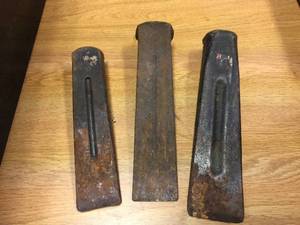 3 Wood Splitting Wedges