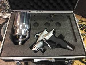 Earlex HvLP Paint Spray Gun Kit in Case