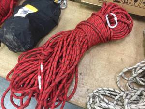300ft PetzL Axis 11mm Red Rope