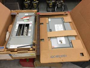 Eaton 100Amp Box and Service Panel - Like New in Box