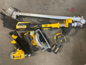 Lot of assorted Dewalt Power Tools various models all in working condition