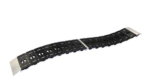 2 of CargoSmart 12 in. W x 90 in. L 750 lb. Capacity Hybrid S-Curve Centerfold Truck Loading Ramp (Includes 1 Ramp)