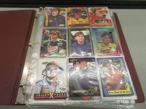 lot 15 image: NASCAR COLLECTABLE CARDS