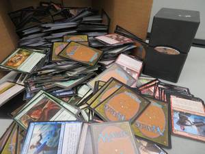 lot 20 image: MAGIC COLLECTABLE CARDS