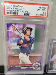 lot 102 image: PSA GRADED PLUS COLLECTABLE CARDS