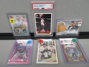 lot 108 image: PSA GRADED PLUS COLLECTABLE CARDS