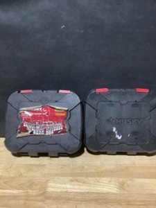 Husky Mechanics Tool Set (65-Piece) & Husky 38 Drive Master Bit Socket (37-Piece). See Pictures