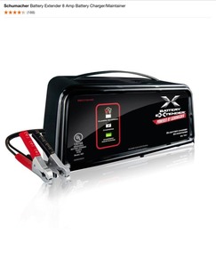 Schumacher Battery Extender 8 Amp Battery ChargerMaintainer & Schumacher Battery Extender 8 Amp Battery ChargerMaintainer See Pictures