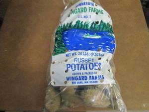 20 lbs Minnesota Wingard Farms Russ...