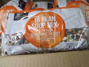 Case of 12- 20 oz Packs 16 Bean Sou...